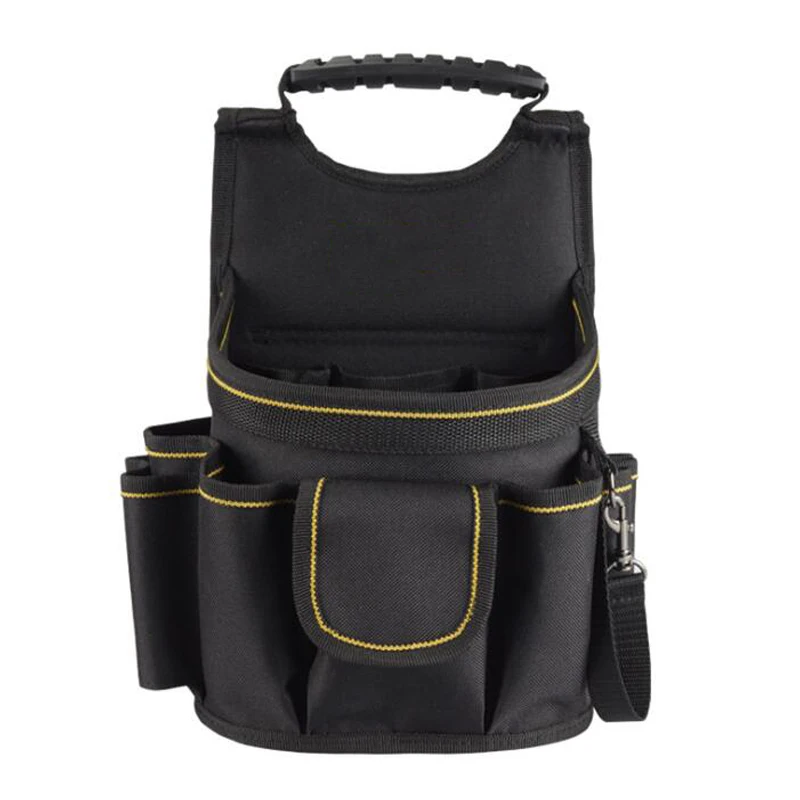 Multi-Function Tool Bag Portable Waist Hanging Dual Purpose Tool Bag Adjustable Delt Tool Bag Oxford Cloth Electrician Bag