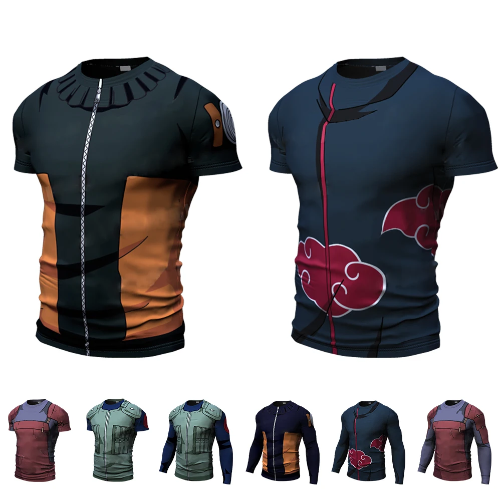 Camiseta deportiva de secado rápido para hombre, Camisa ajustada de diseñador para correr, culturismo y musculación
