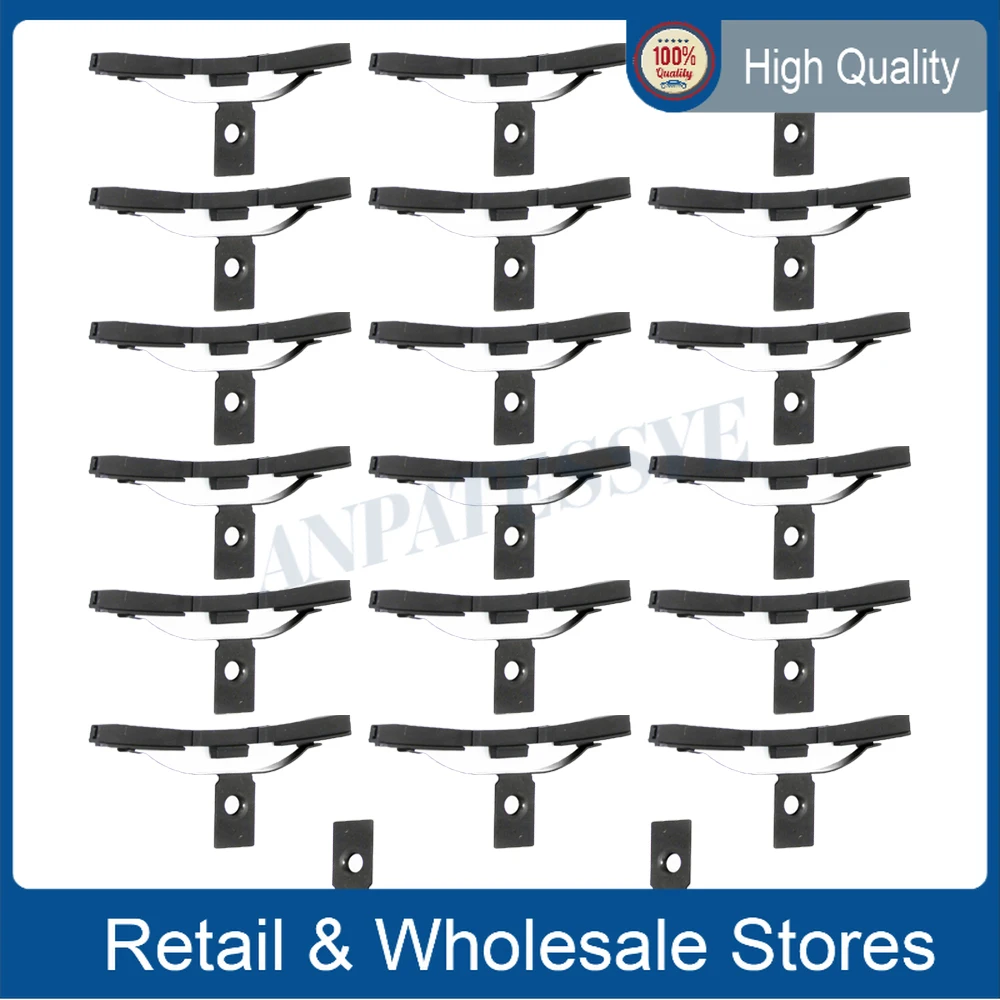 20pcs Sunroof Shade Clip Slider Panel Guide Clip Car Accessories For Passat B5 B6 Golf 5 MK5 6 MK6 Rabbit R32 4B0877165