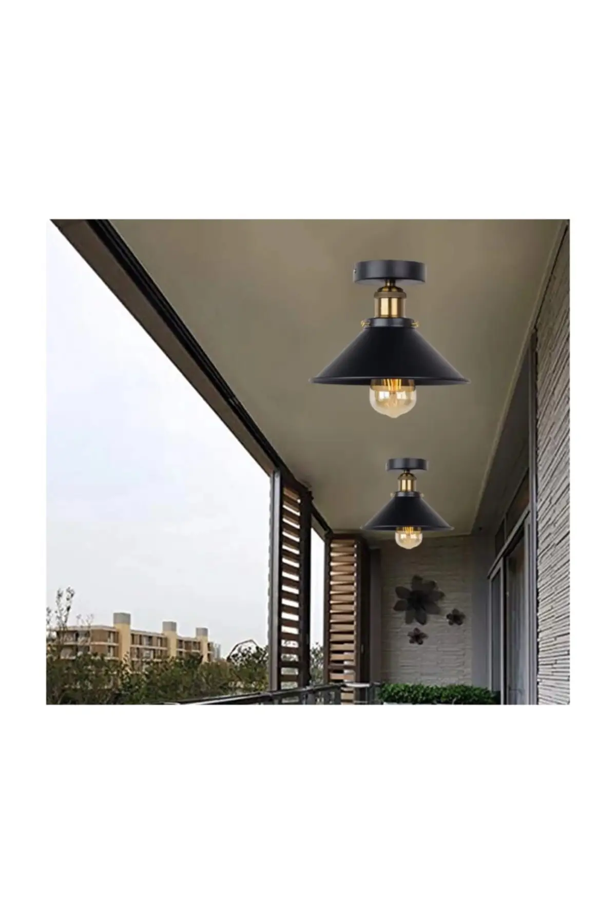 Retro Plofonyer Ceiling Chandelier Rustic