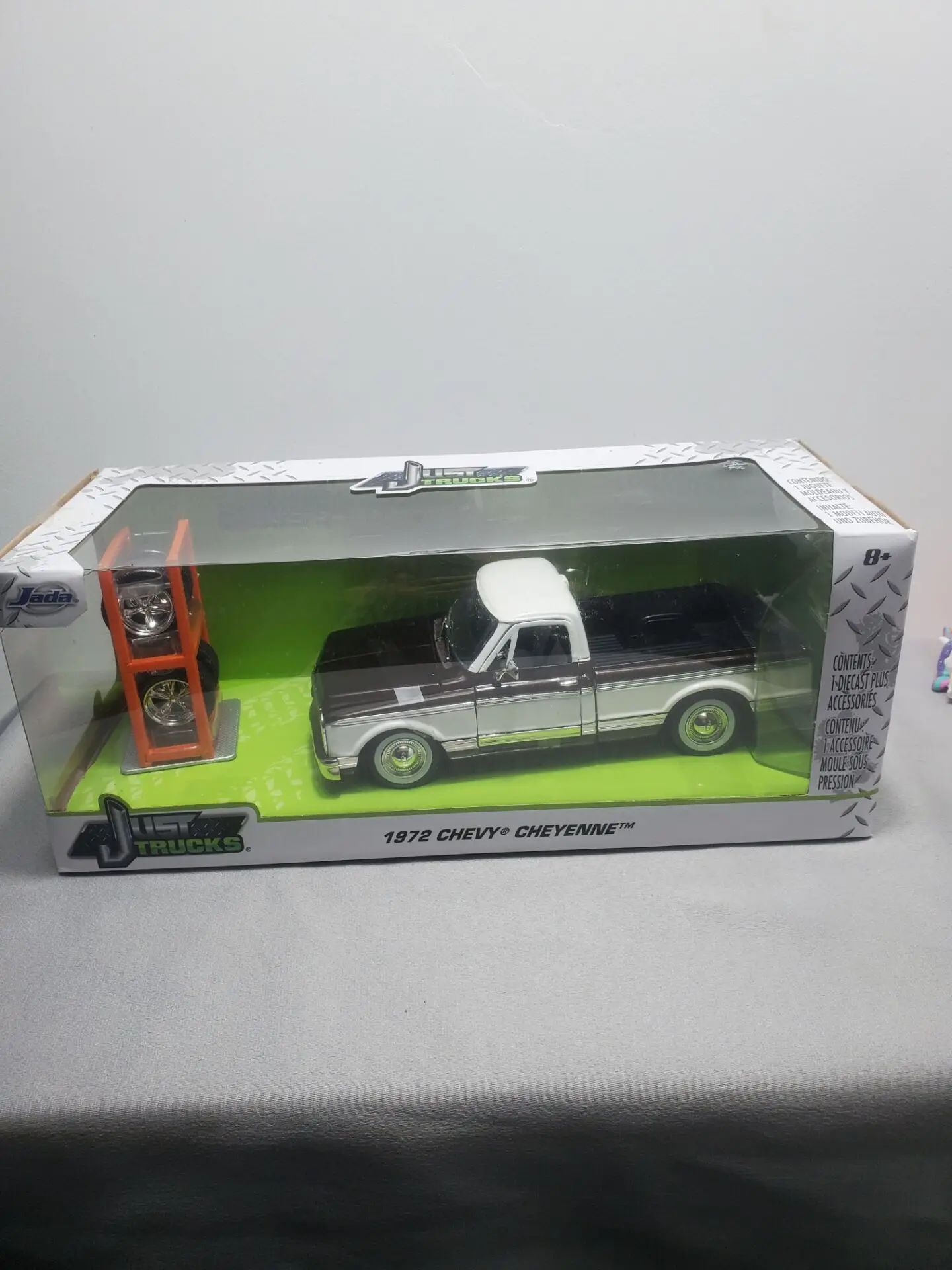 Diecast 1/24 Schaal Voor Chevrolets 1972 Pickup Legering Model Auto Collectie Souvenir Ornamenten Display Gift Speelgoed Truck Decoratie