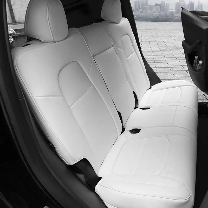 Tesla Model Y 3 Custom Fit Car Seat Cover Accessories Specific For Model 3 Full Covered High Quality Leather For 5 Seats Model