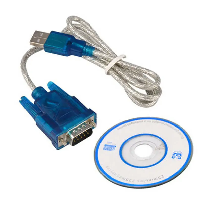 USB a Porta Seriale RS232 9 Spille Maschio Cavo Seriale COM Port Adapter Convertitore
