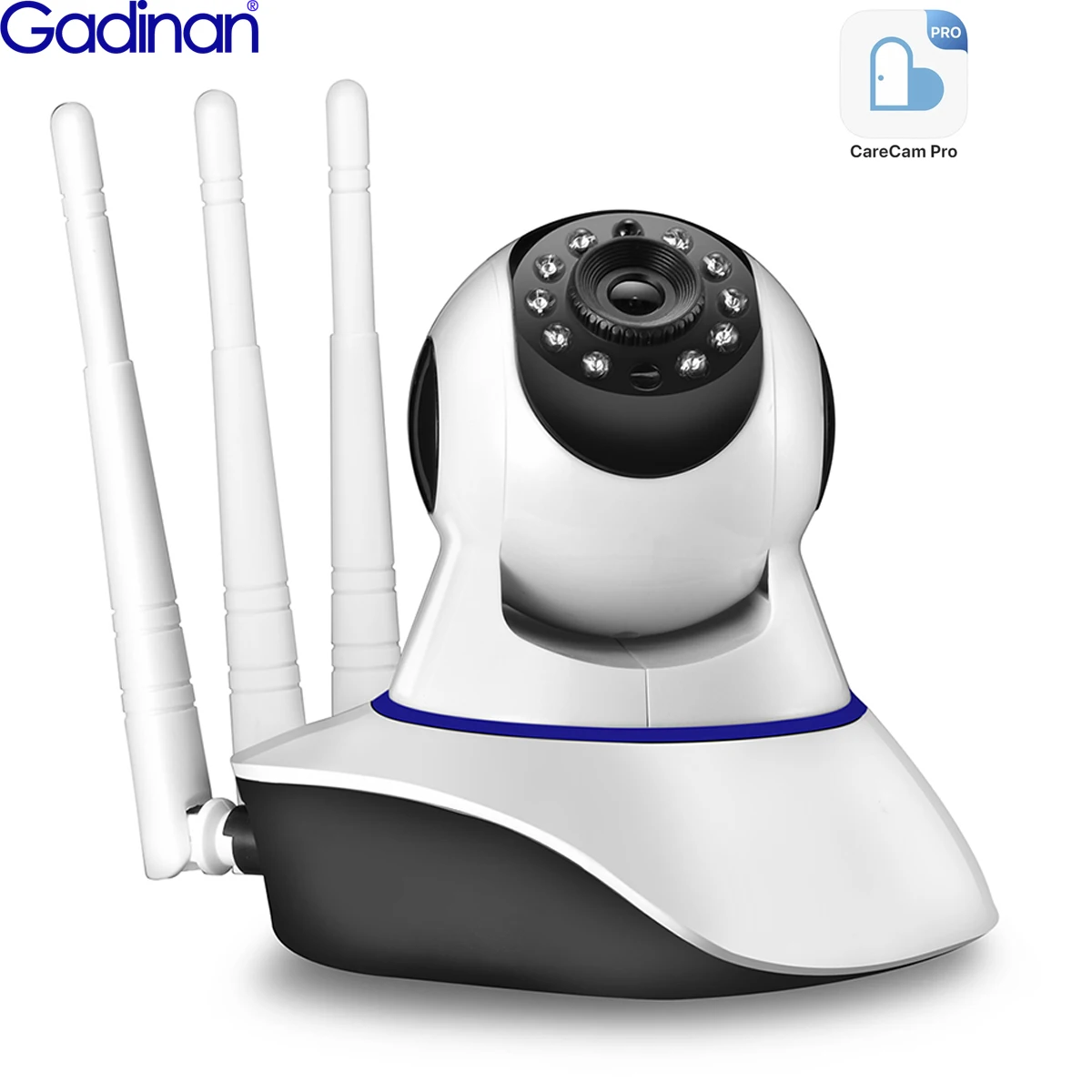 

Gadinan Home Security 2MP WIFI Video Surveillance Auto Tracking IP Camera Two Way Audio Mini CCTV Camera 1080P IP CAM Carecam