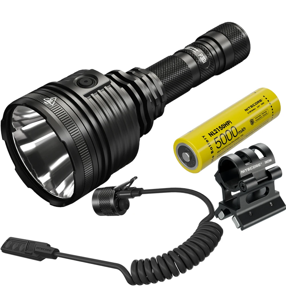 NITECORE P30i Powerful LED Flashlight  XHP35 HI 2000LM Torch Outdoor Lighting +21700 Battery for Self Defense Camping