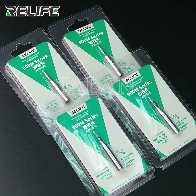 RELIFE 900M Series Multi-tool Soldering Iron Tip Non-magnetic Soldering Station RL-900 Soldering Iron Tip Repair Tool