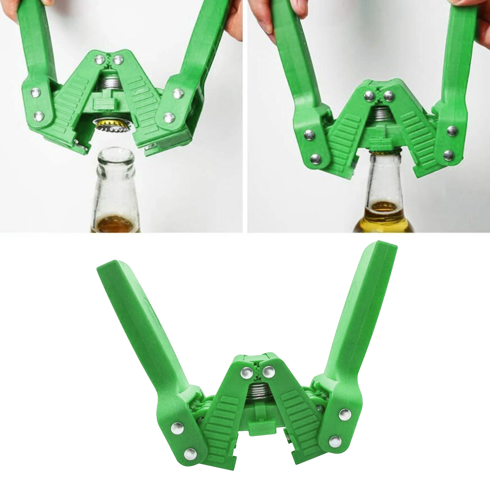 Bottle Capper Twin Lever Glass Beer Bottle Crown Cap Top Cappers Crimper for Home Brewing Bottle Sealer