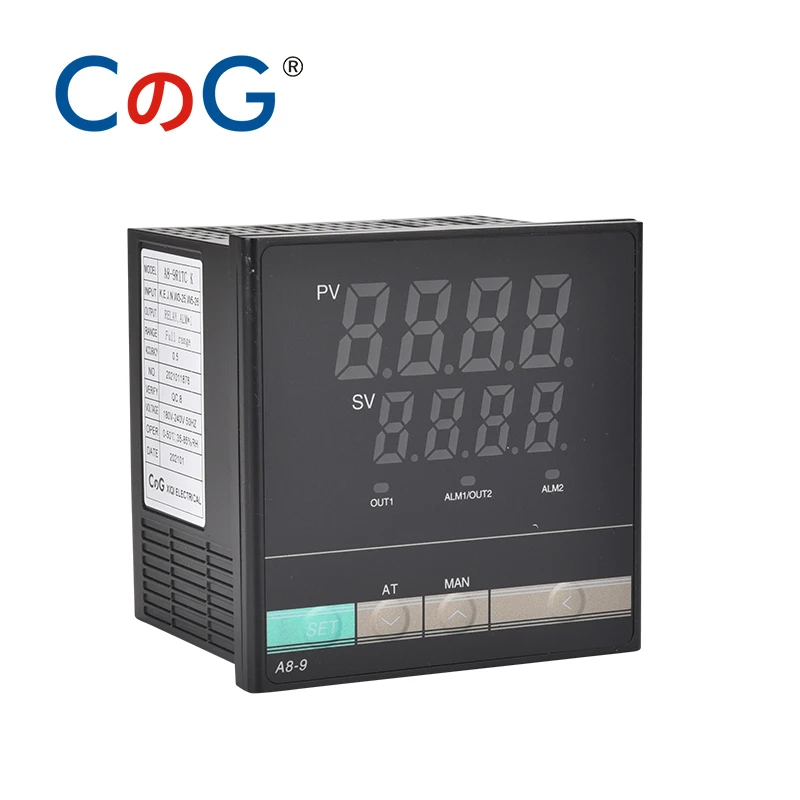 CG A8-9 K 타입 PID 지능형 조정 디지털 온도 표시기 컨트롤러, 96x96mm
