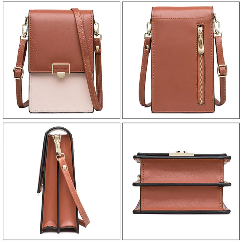 Fashion Women Shoulder Bags Female Phone Wallet Women Flap Messenger Bag Brand  Small Crossbody Bag  Ladies Purse