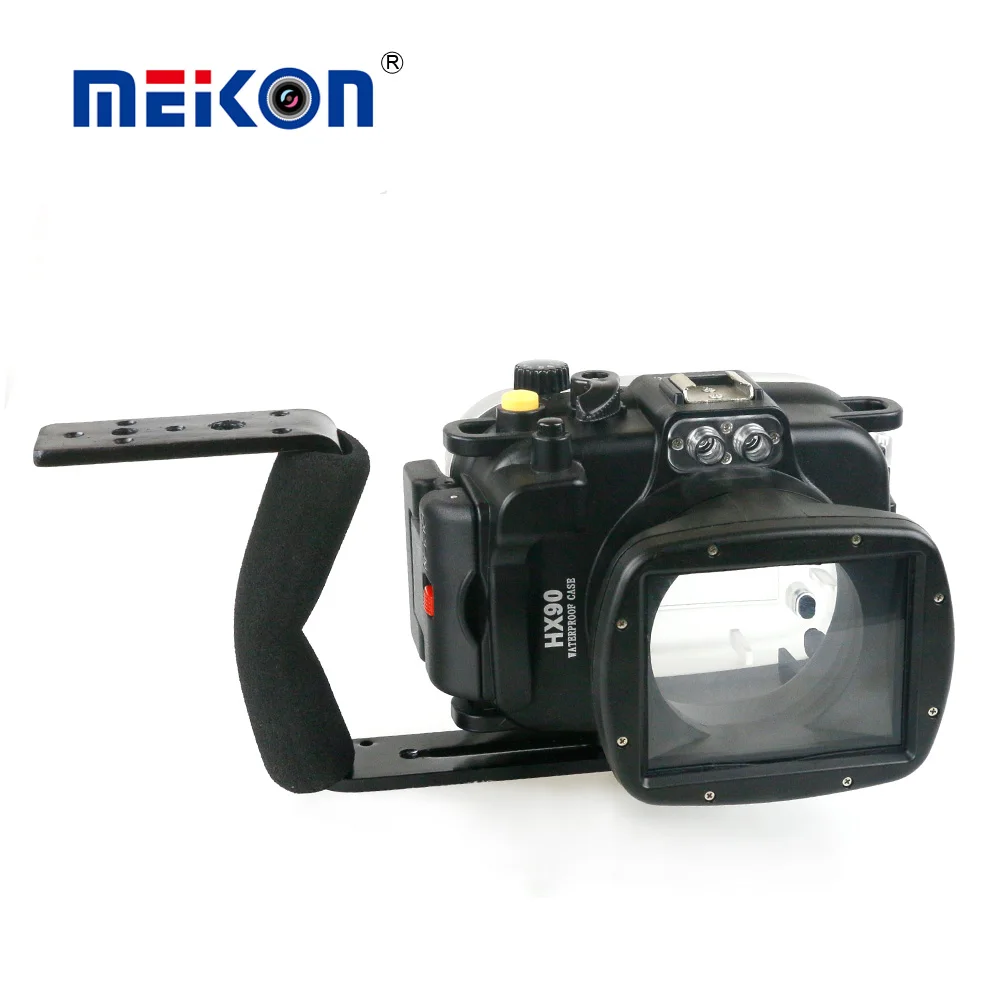 MEIKON 40m/130ft Waterproof Camera Housing For Sony HX90 Underwater Drifting Surfing Swimming Diving Case