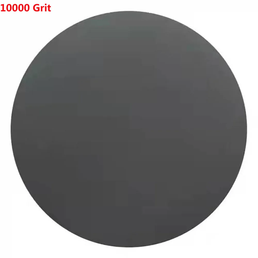 フラットヒールの品揃え,研磨と研磨用のフック付きサンダー,5インチ,125mm,60〜10000グラム,10個。