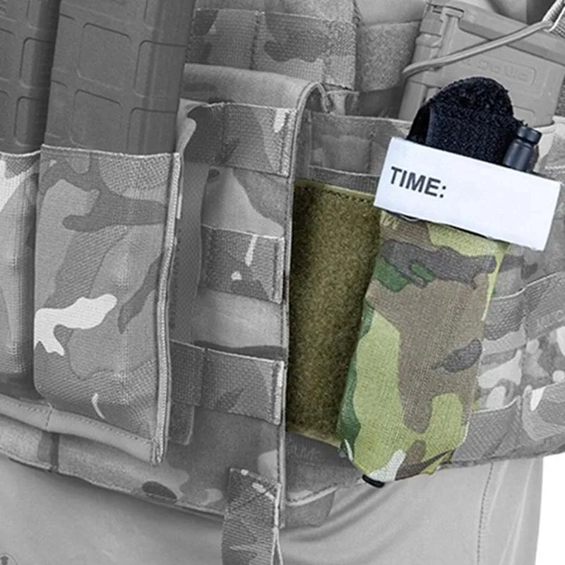 Elastic Tourniquet Holder Carrier Pouch TQ Storage Bag for Tactical Vest Molle Belt Accessories