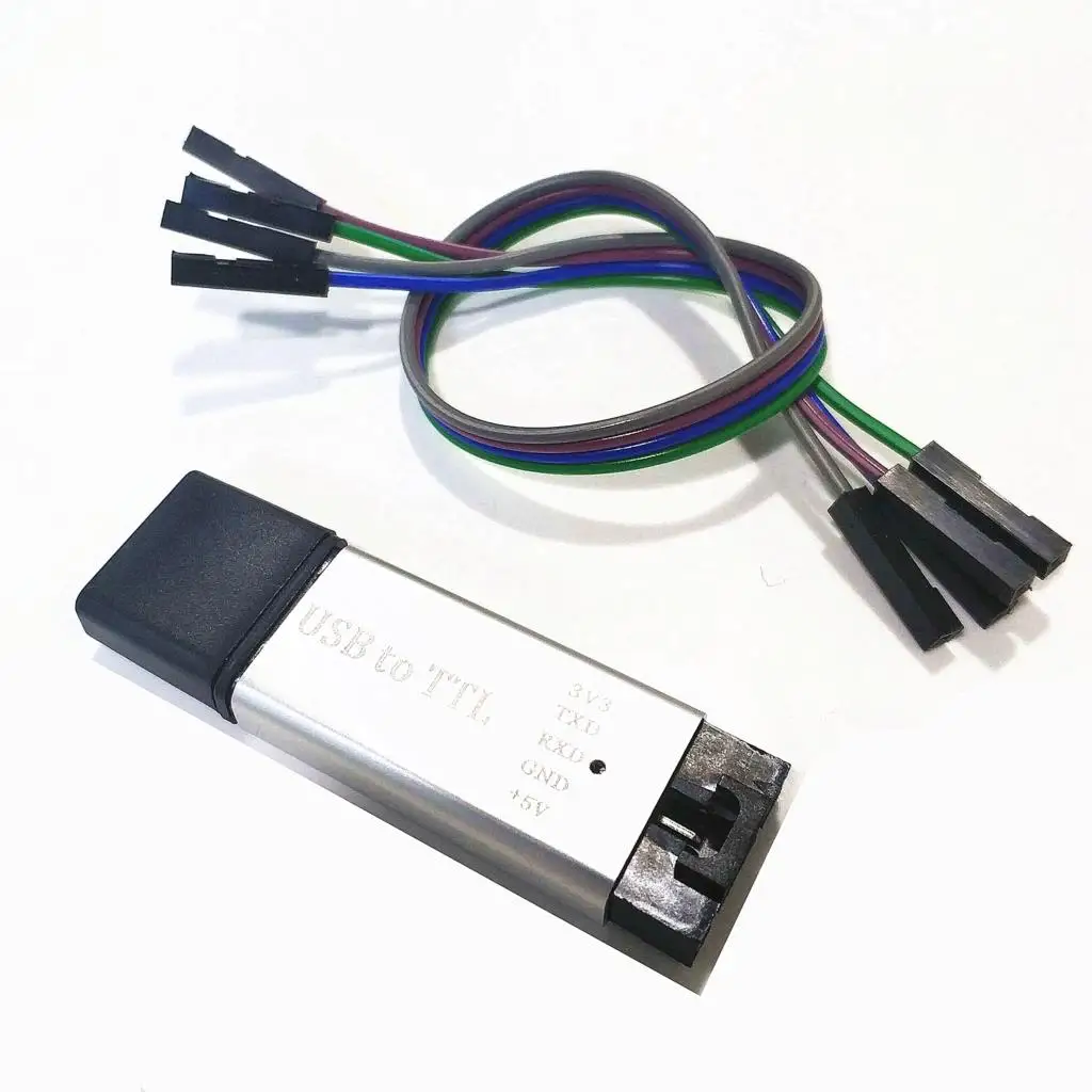 Aluminum shell CP2102 USB 2.0 to TTL UART Module 5Pin Serial Converter STC Replace FT232 Module support 5v/3.3v