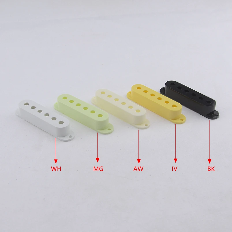 1 Piece Single Coil Pickup Cover For ST/SQ Electric Guitar Pickup Lid/Shell/Top 50MM/52MM  Made In Korea