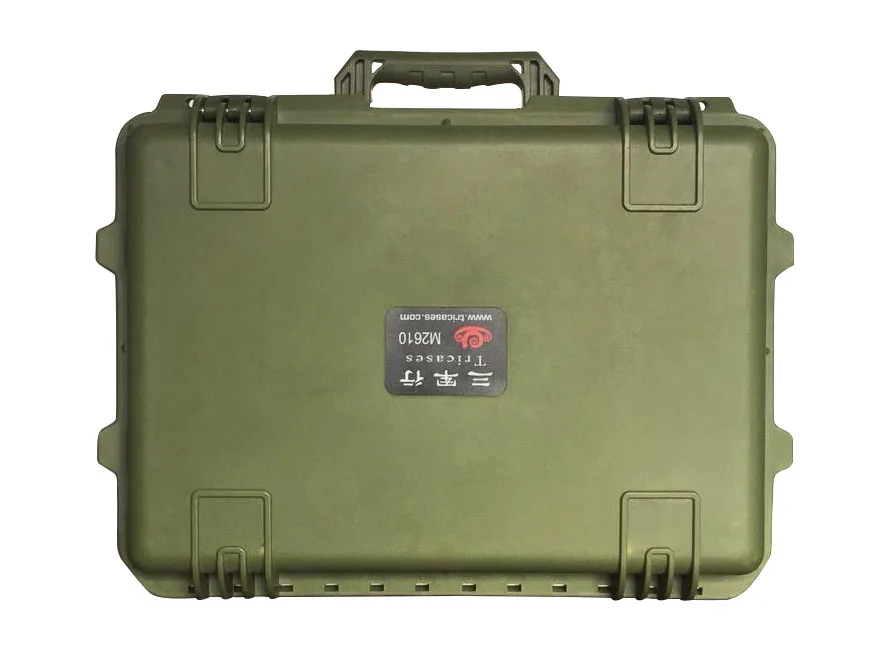 Tricases Shanghai factory IP67 waterproof shookproof dustproof PP hard plastic equipment case M2610 for computer