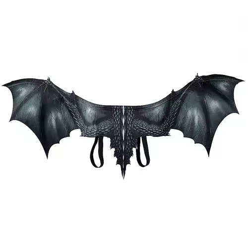 Adult Halloween Decoration Carnival Party Animal Costume Dragon Cosplay Masquerade Face Mask and Wings - Image 5