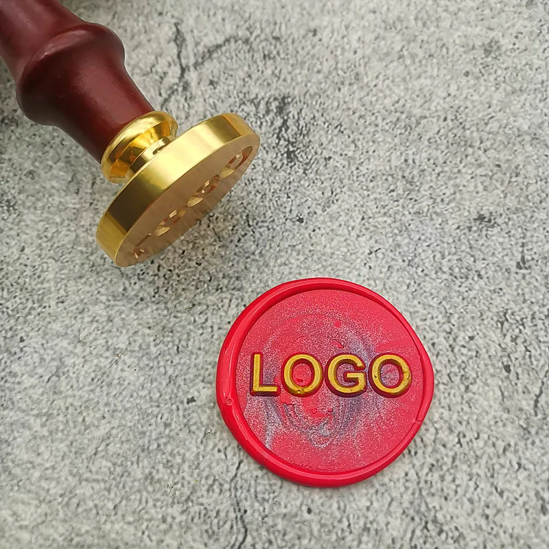 

Wax Seal Stamp Private Customize Logo Pattern Retro Antique Stamp Image Custom Multiple Size Options Lacquer Seal Metal Head