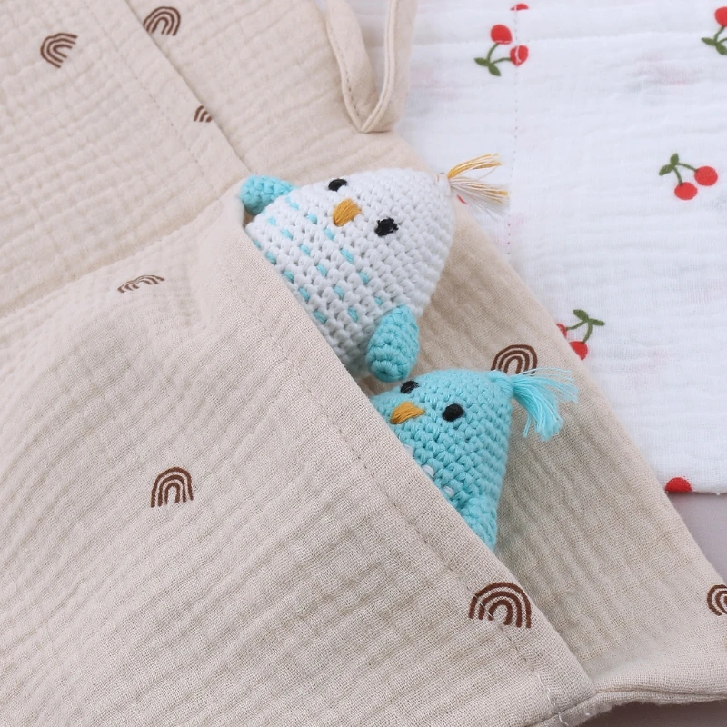 Baby Bed Hanging Storage Bags Cotton Newborn Crib Organizer Toy Diaper Pocket for Crib Bedding Set Accessories Nappy Store Bags