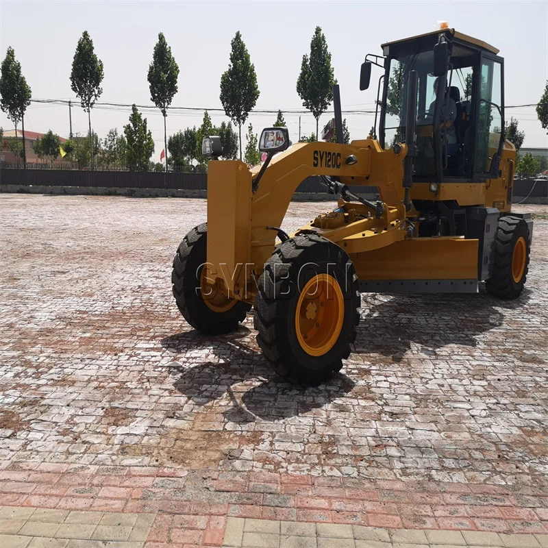 SYNBON ممهدات الطرق الصغيرة SY120C معدات بناء الطرق عالية الكفاءة