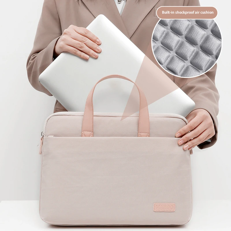 حقيبة كمبيوتر محمول مقاوم للماء 11 13 14 15 15.6 16 بوصة دفتر الكتف الحال بالنسبة للماك بوك اير برو MagicBook شاومي غطاء كم حقيبة يد