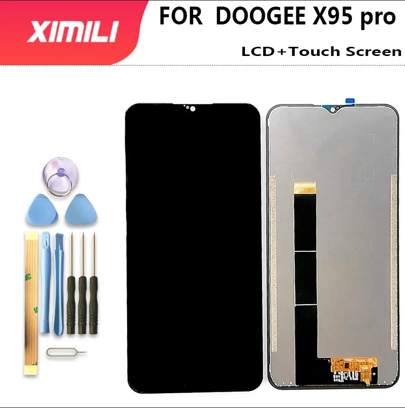 

New 100% Original 6.52'' LCD Display Screen For DOOGEE X95 PRO LCD+Touch screen Display Assembly Digitizer FOR x95PRO Replacemt