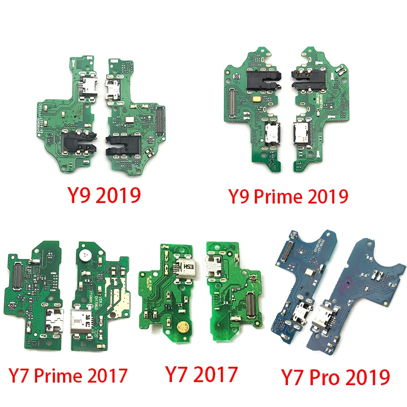 Cavo flessibile della porta Dock Dock del connettore di ricarica USB per Huawei Y5 Y6 Y7 Y9 Prime 2017 2018 2019 Y6P Y6s Y7P Y8P Y9s Y7A 2020