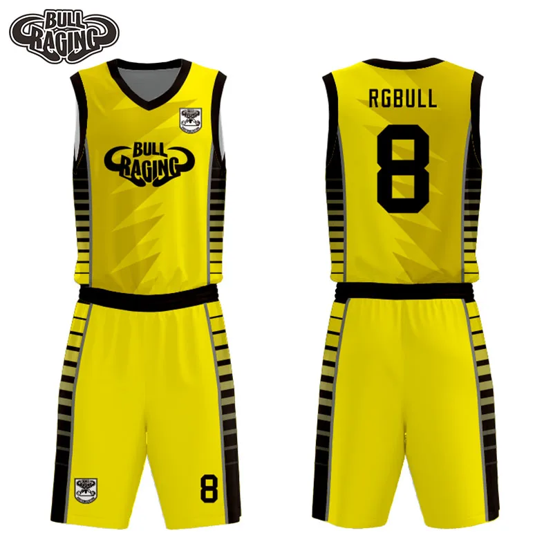 custom made sulbimation basketball uniform jersey set