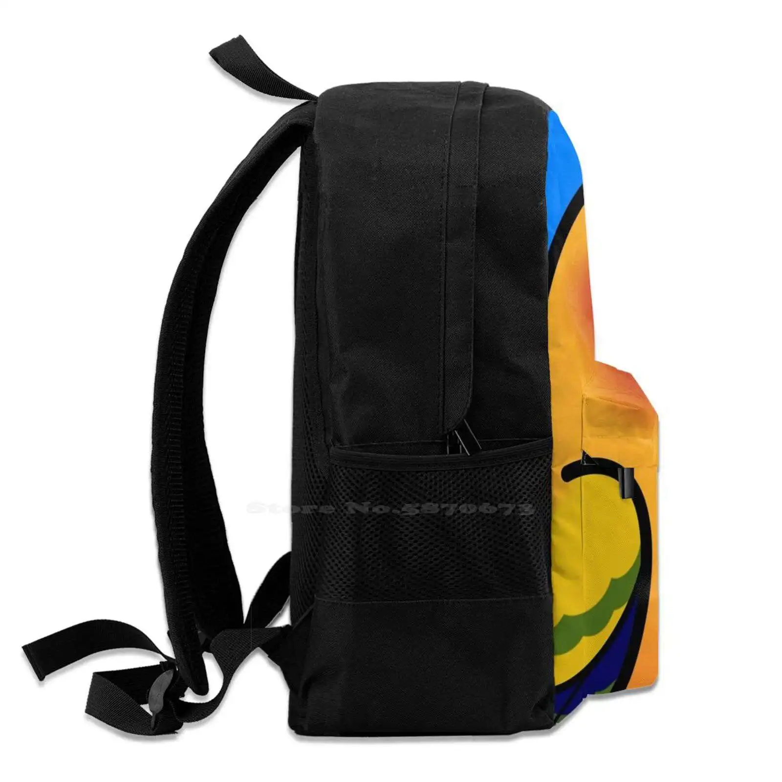 الكثير من الطيور!-Sun Conure Fashion Pattern Design Travel Laptop School Backpack Bag Birds Cute Many Cockatiel Cockatoo الأفريقي