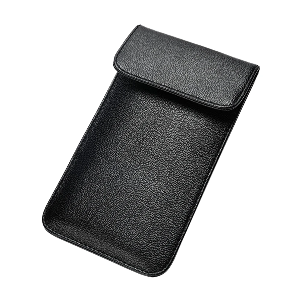 Cell Phone Signal Blocking Jammer Pouch Bag Anti-Tracking Radiation GPS Shielding Passport Sleeve Wallet Case Car Key FOB Bag