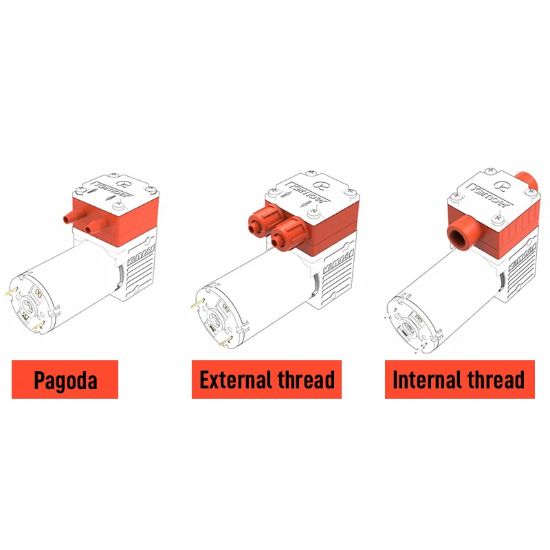 Kamoer 700ml/min KLP02 High Flow Diaphragm Liquid Pump 12V 24V DC Motor Liquid Pressure 3 Bar for Washing and Medical Equipment