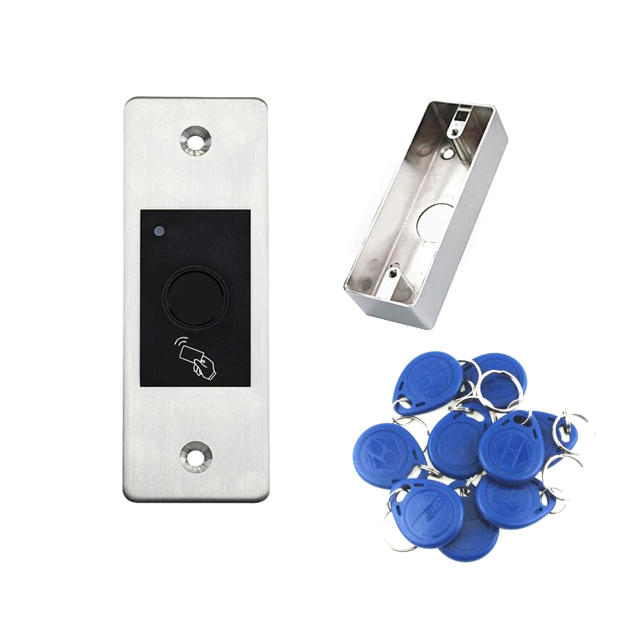 100 users Concealled Fingerprint RFID Door lock Access Control System Standalone Access Controller Metal Fingerprint Reader