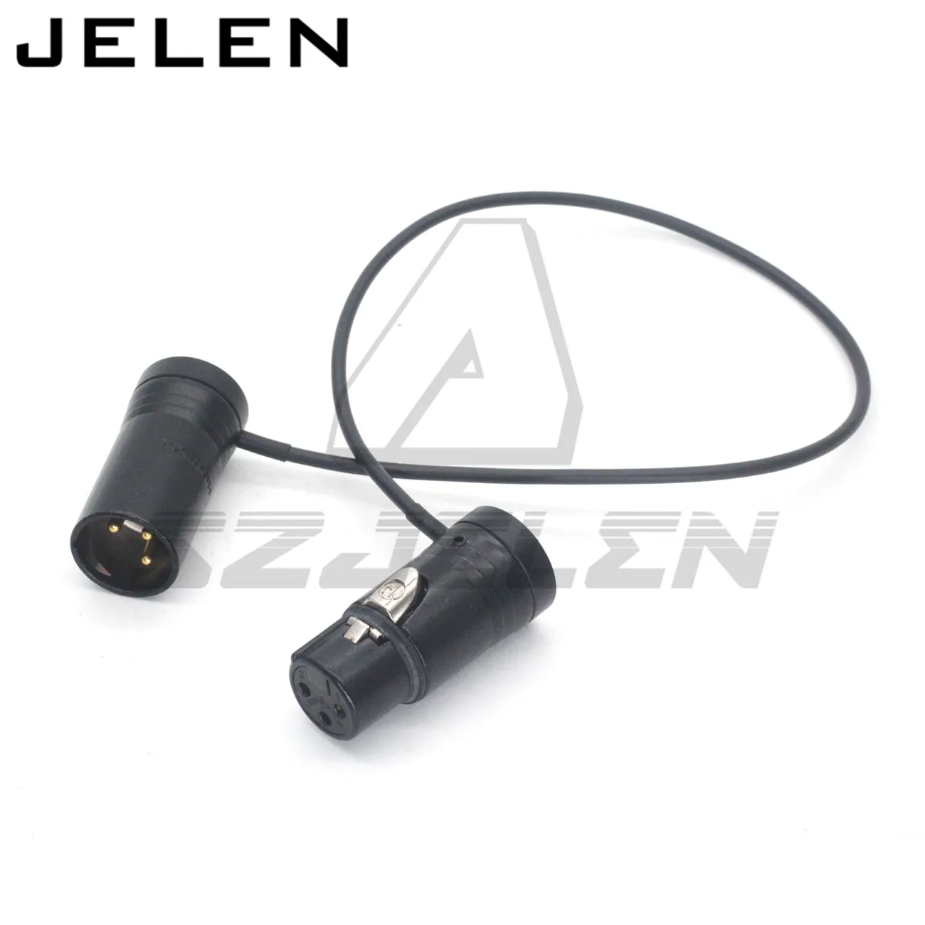 SZJELEN Low-Profile XLR NEUTRIK 3pin XLR Stecker auf 3pin XLR Buchse Audio Line, Verwendung SOMMER SOD-14 Audiokabel Rot Blau Schwarz Grün 6
