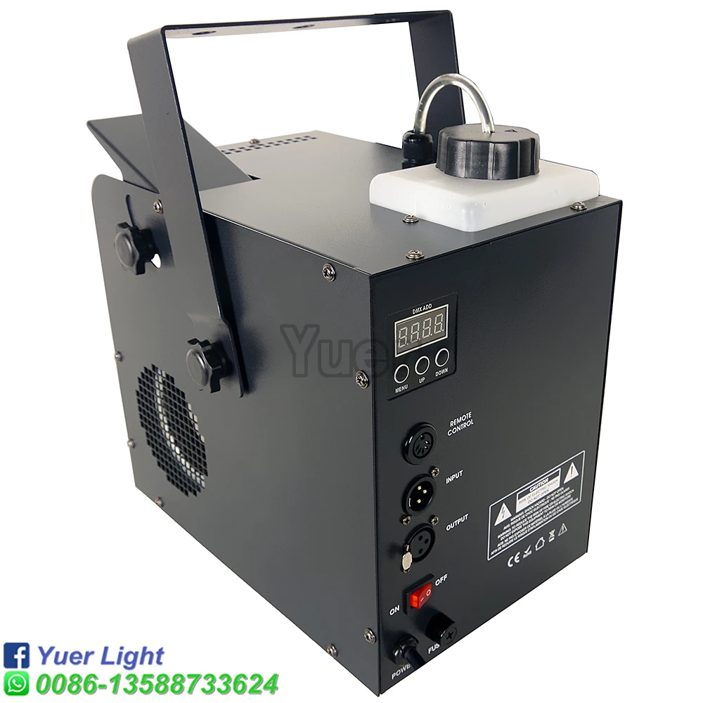 DMX512 1200W Haze Rookmachine Afstandsbediening Rookmachine Dj Disco Moving Head Licht Bruiloft Bar Club Stage Effecten apparatuur