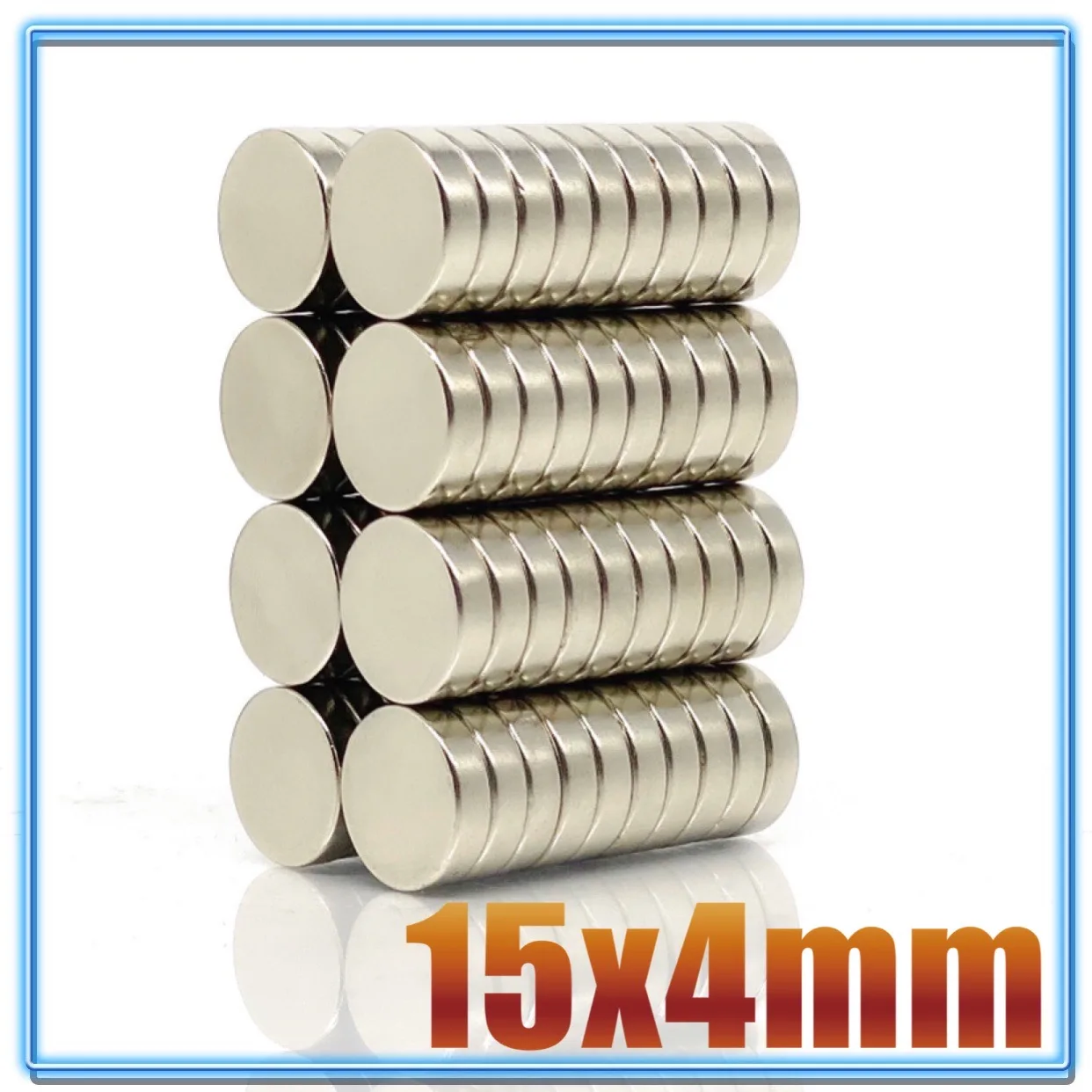 

5-200Pcs 15x4 Neodymium Magnet 15mm x 4mm N35 NdFeB Round Super Powerful Strong Permanent Magnetic imanes Disc 15x4