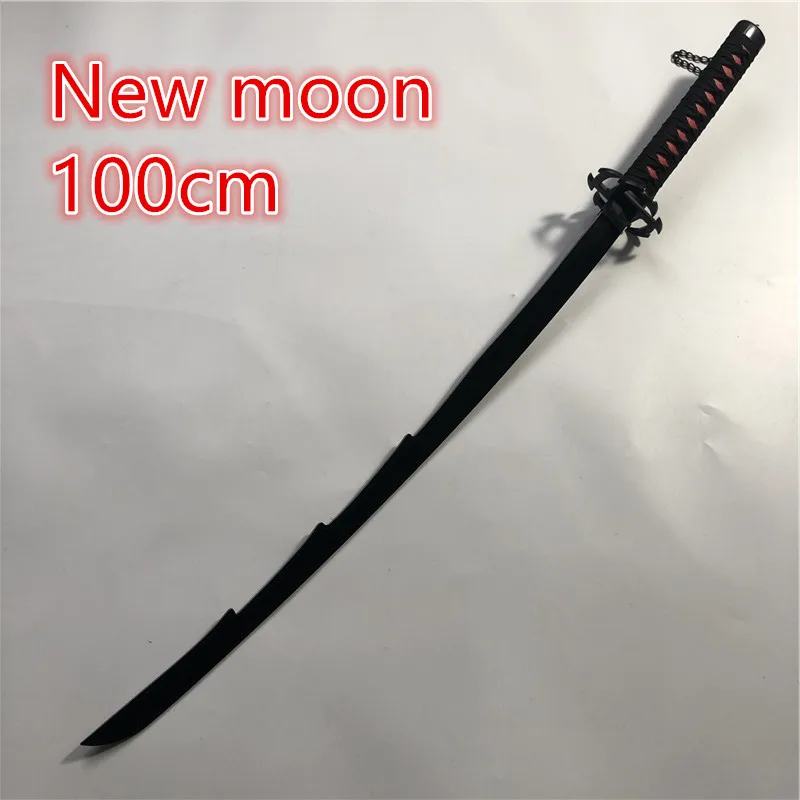 Kurosaki Ichigo Anime Sword Prop, New Moon Sword, Py Cosplay, Wood Weapon, 100cm