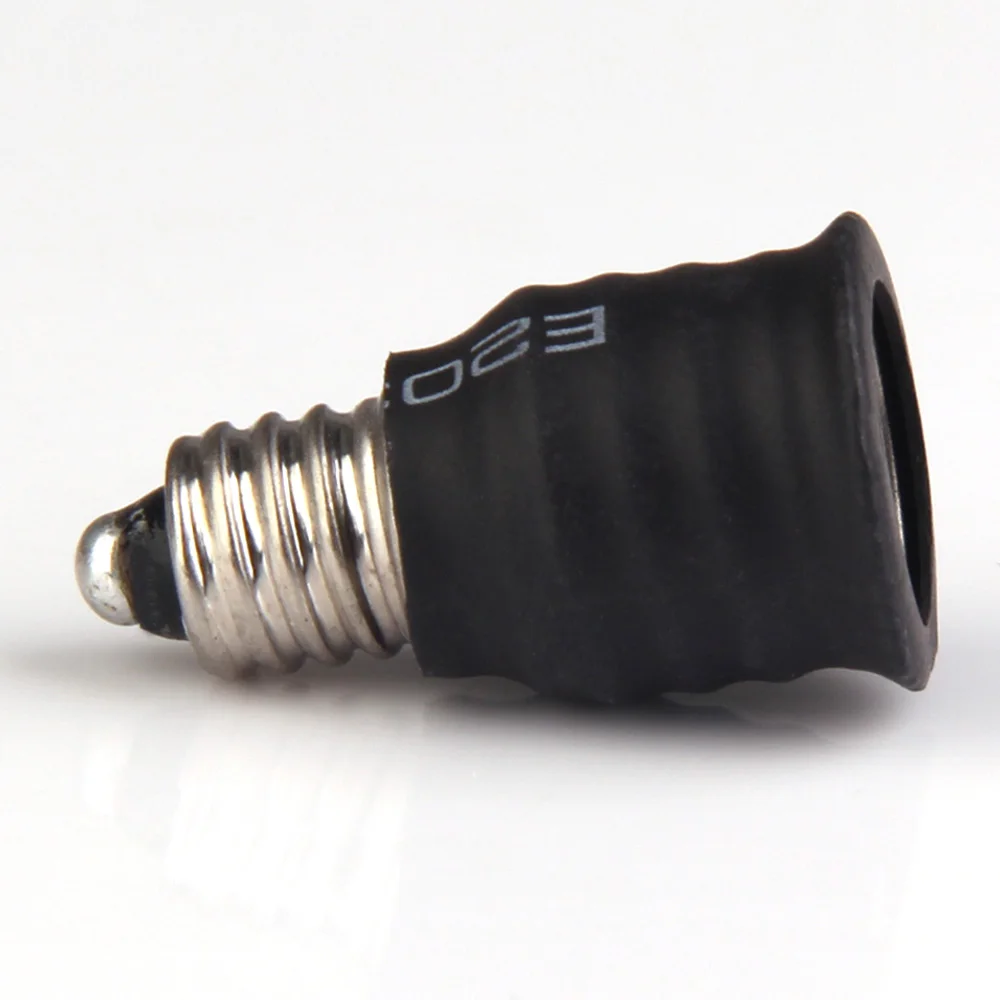 New E10 to E14 Base LED Light Lamp Bulb Adapter Converter Screw Socket Durable, stable and easy to use