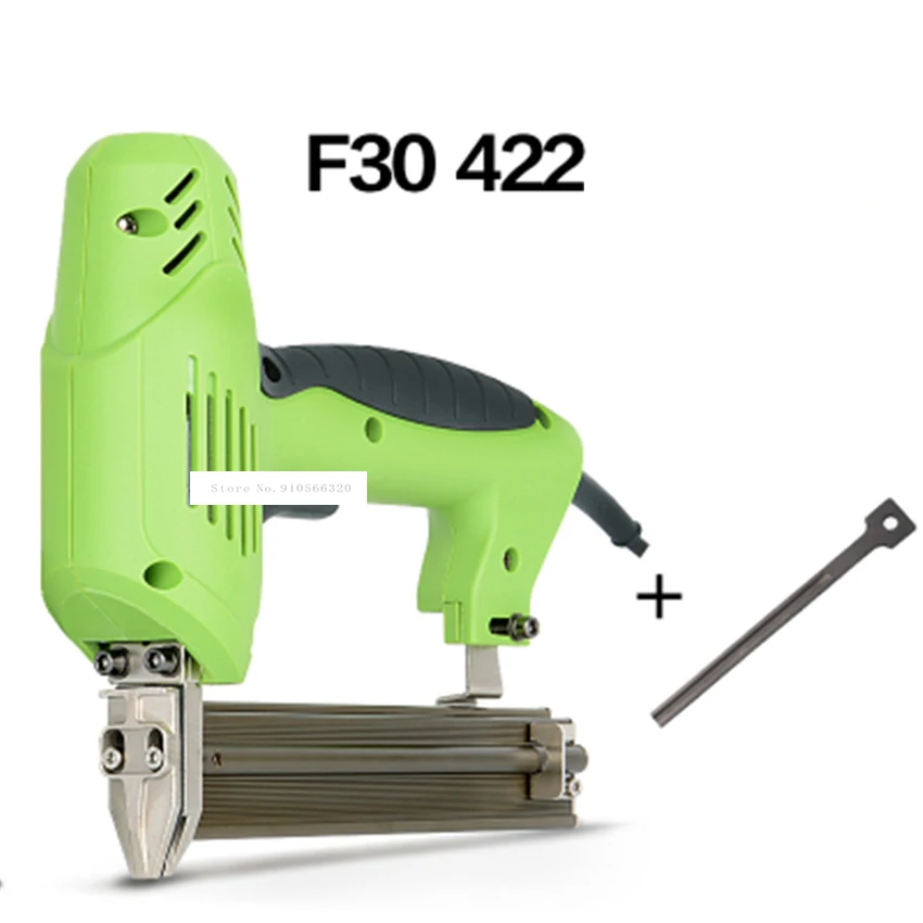 

New F30 422 Electric Nail Gun Portable Woodworking Tools Household Double-use U-shape Straight Nail Gun 40pieces/min 220V 2000W