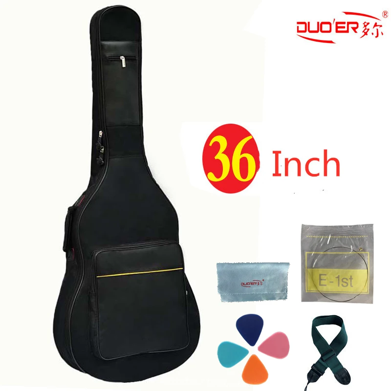 Portable 34 Inch Guitar Bags Waterproof sponge EPE Backpack Breathable 36 Inch Guitar Bag Customize Wholesale