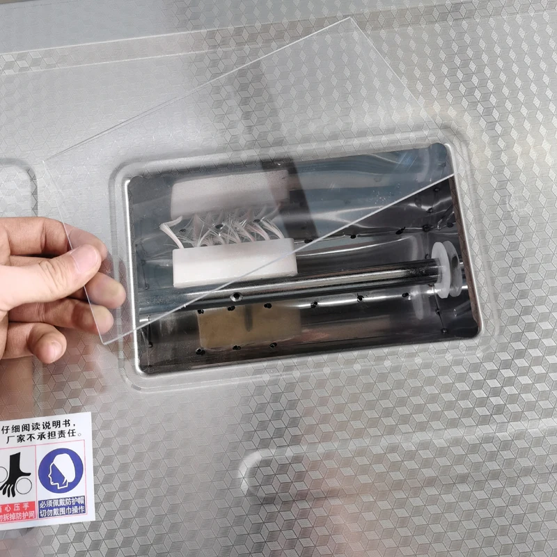 Máquina de produção de bola de massa comercial móvel de alto rendimento máquina de pão cozido no vapor 2200W