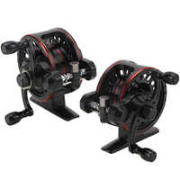 Rock Fishing Reel 3+1BB 3.0:1 Right Left Hand Front Ice Fishing Fly Fishing Wheel 5KG Braking Force Double Speed Reel