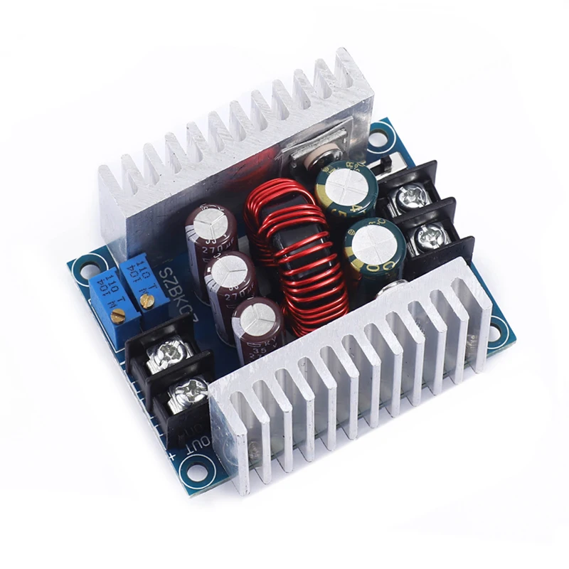 300W 20A DC-DC Buck Converter Step Down Module Constant Current LED Driver Power Step Down Voltage Module Electrolytic Capacitor