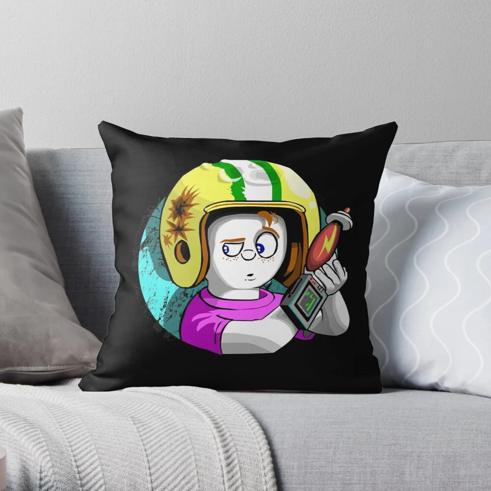 Commander Keen Throw Pillow Pillow Case Polyester Home Decora Pillowcases Throw Pillow Case kussensloop almohada poszewka