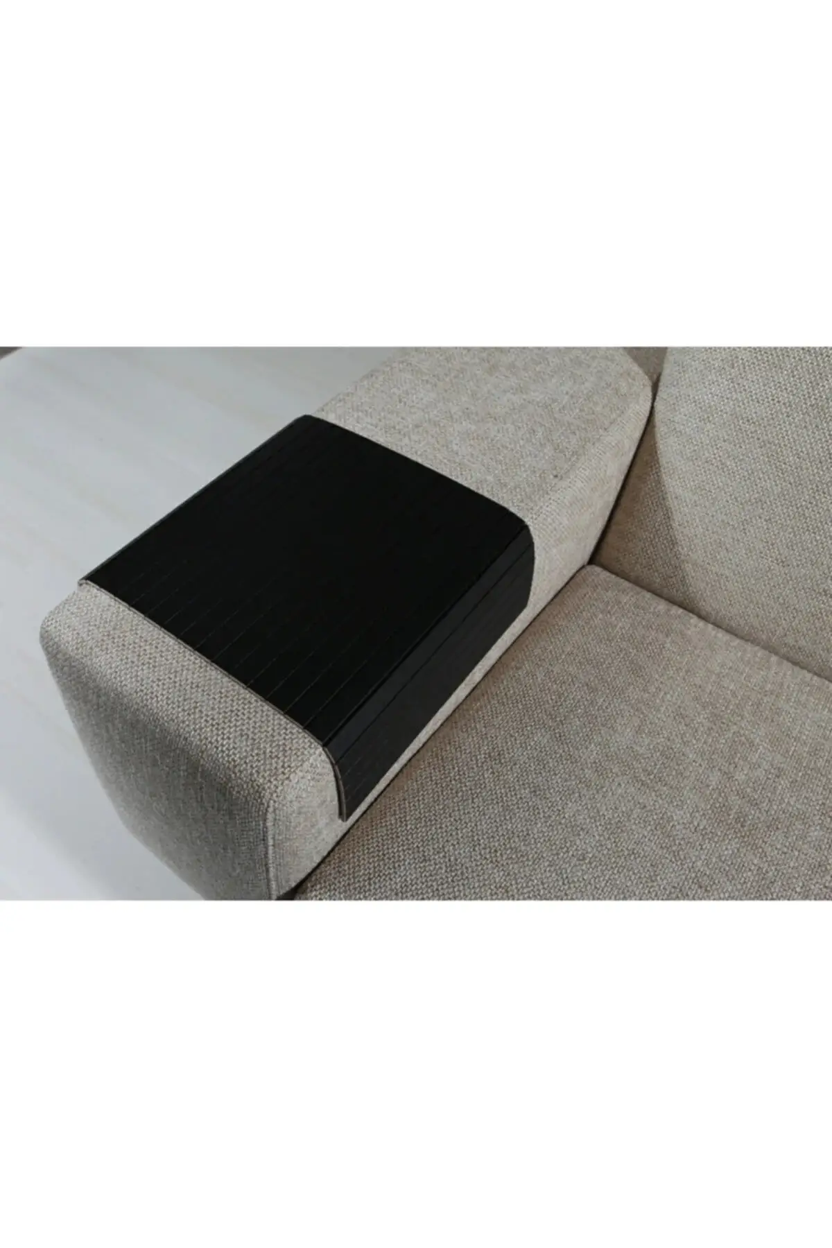 สีดำแบบพกพากาแฟตาราง37X25ซม.การออกแบบที่ทันสมัย Armrest Protector,ตกแต่งบ้าน,โซฟาด้านข้าง,จัดส่งฟรี