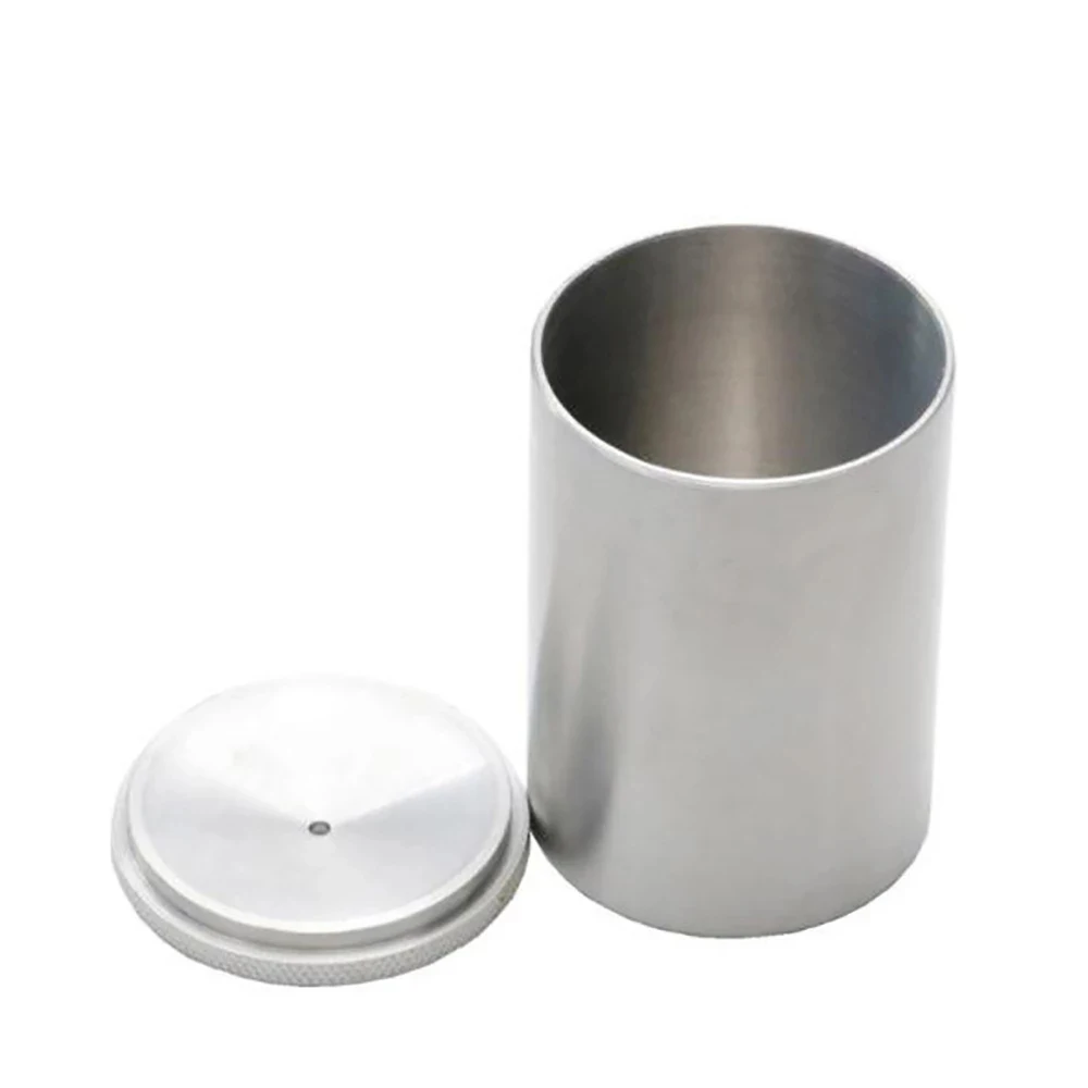 QBB Density Specific Gravity Cup Coating Density Cup Liquid Densimeter Pycnometer Stainless Steel/Aluminum Alloy 37/50/100ML