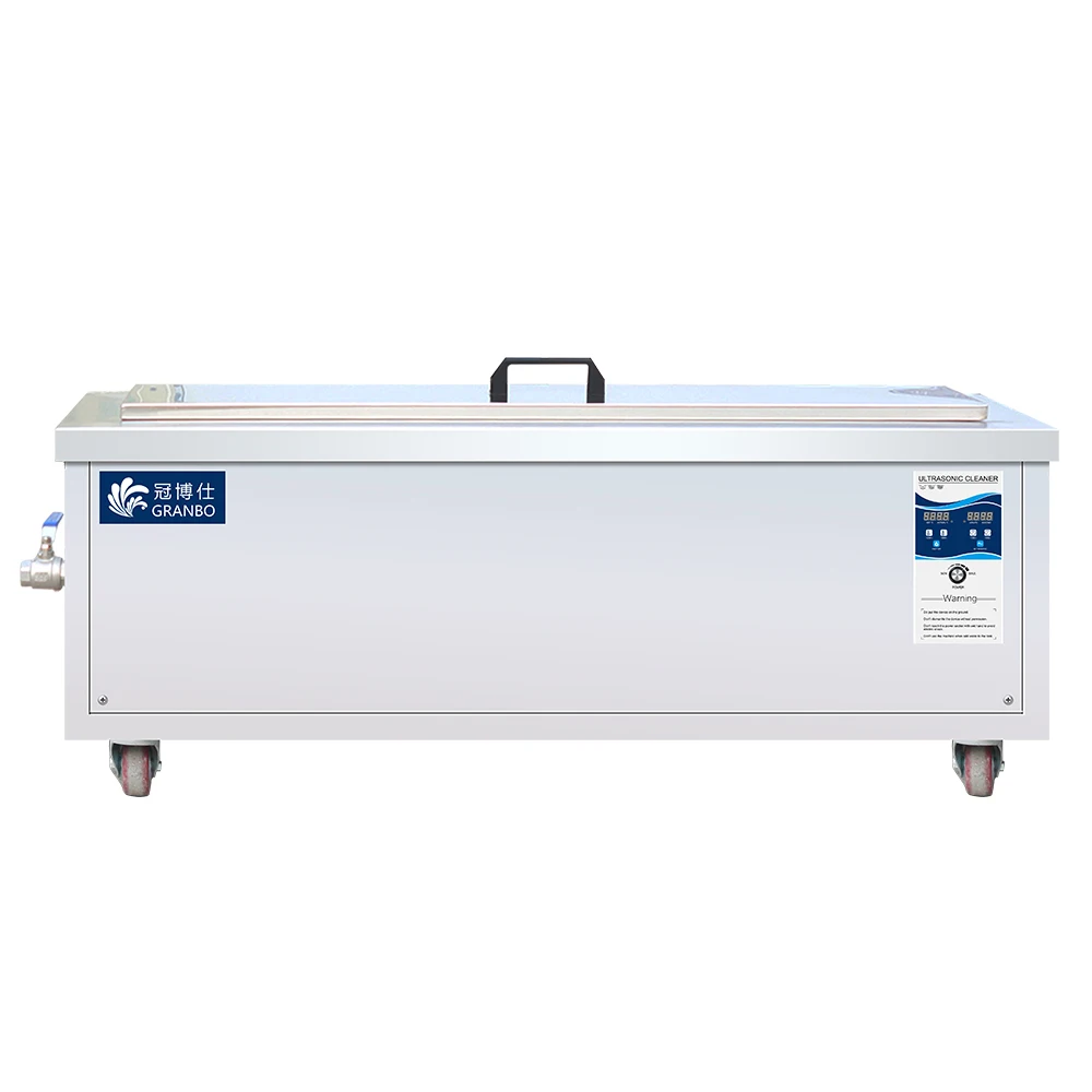 Granbo Ultrasonic Cleaner 900W 70L Lengthen Bath CE FCC Certificated for Long Hardware Casting Gun-barrel Injector Shaft Parts