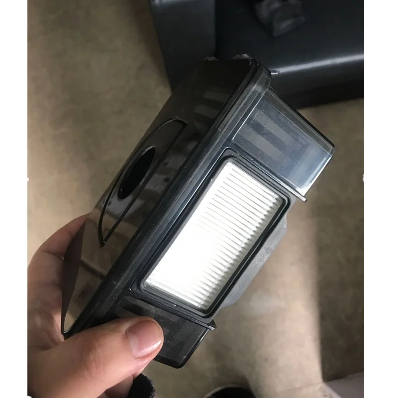 Caja de polvo para Robot aspirador, accesorios de repuesto para ZetRobot AH-RT, filtro HEPA