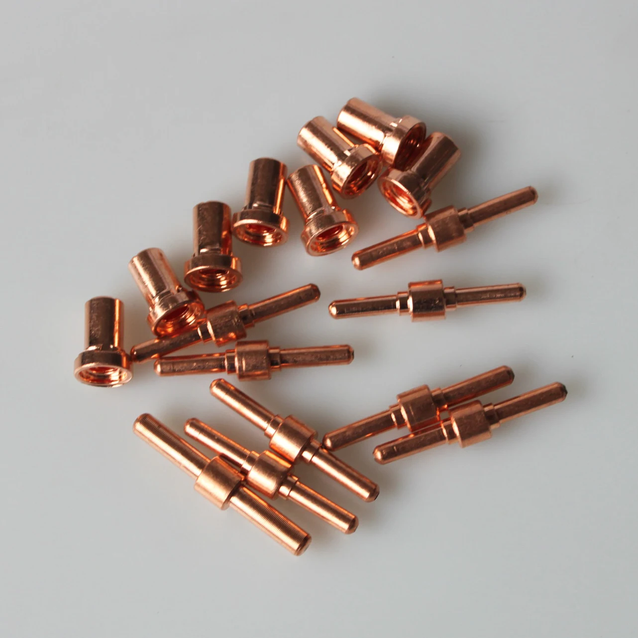 

50PCS PT-31 PT31 LG-40 Plasma Cutting Consumables Long Tips And Long Electrode for 40A 50A Air Plasma Cutter And CT520 520TSC