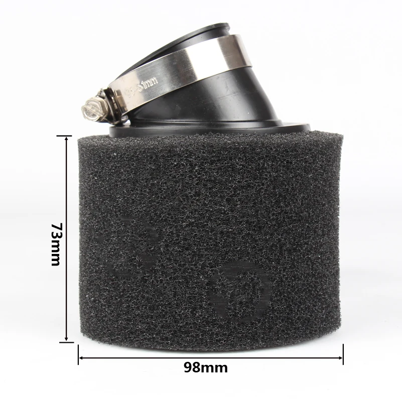 Motorcycle 42mm Dual stage foam air filter For 30mm PZ30 Carburetor 200 250cc Dirt Bike Motorcycle ATV Quad