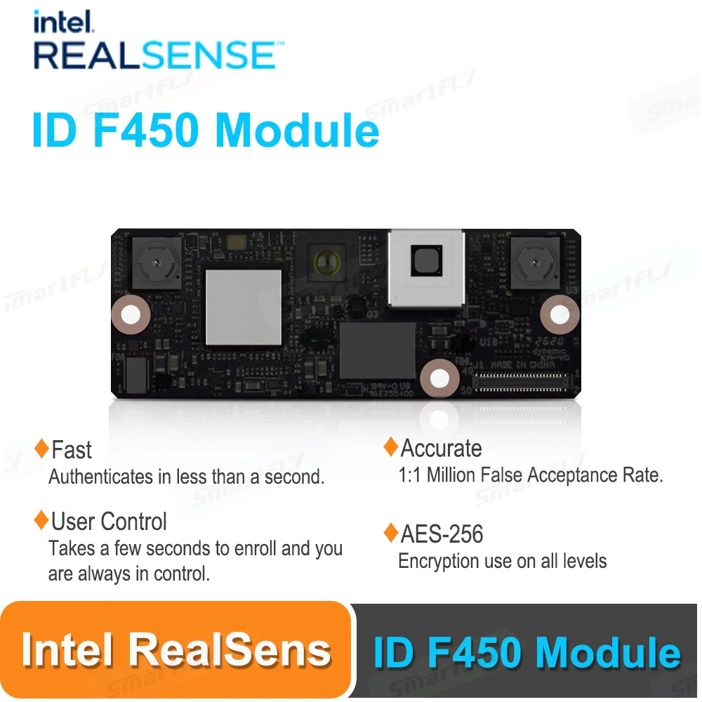 Intel RealSense ID F450 Module an Active Depth Sensor with a Specialized Neural Network to Deliver Secure and Accurate Facial