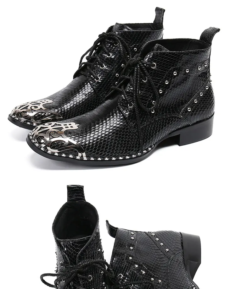 Sommer Mann spitz Frenulum Schuhe Kleid Stiefel Modell Show Schuhe Bankett Party personal isierte Rindsleder heiraten Herren schuhe – Detail 5
